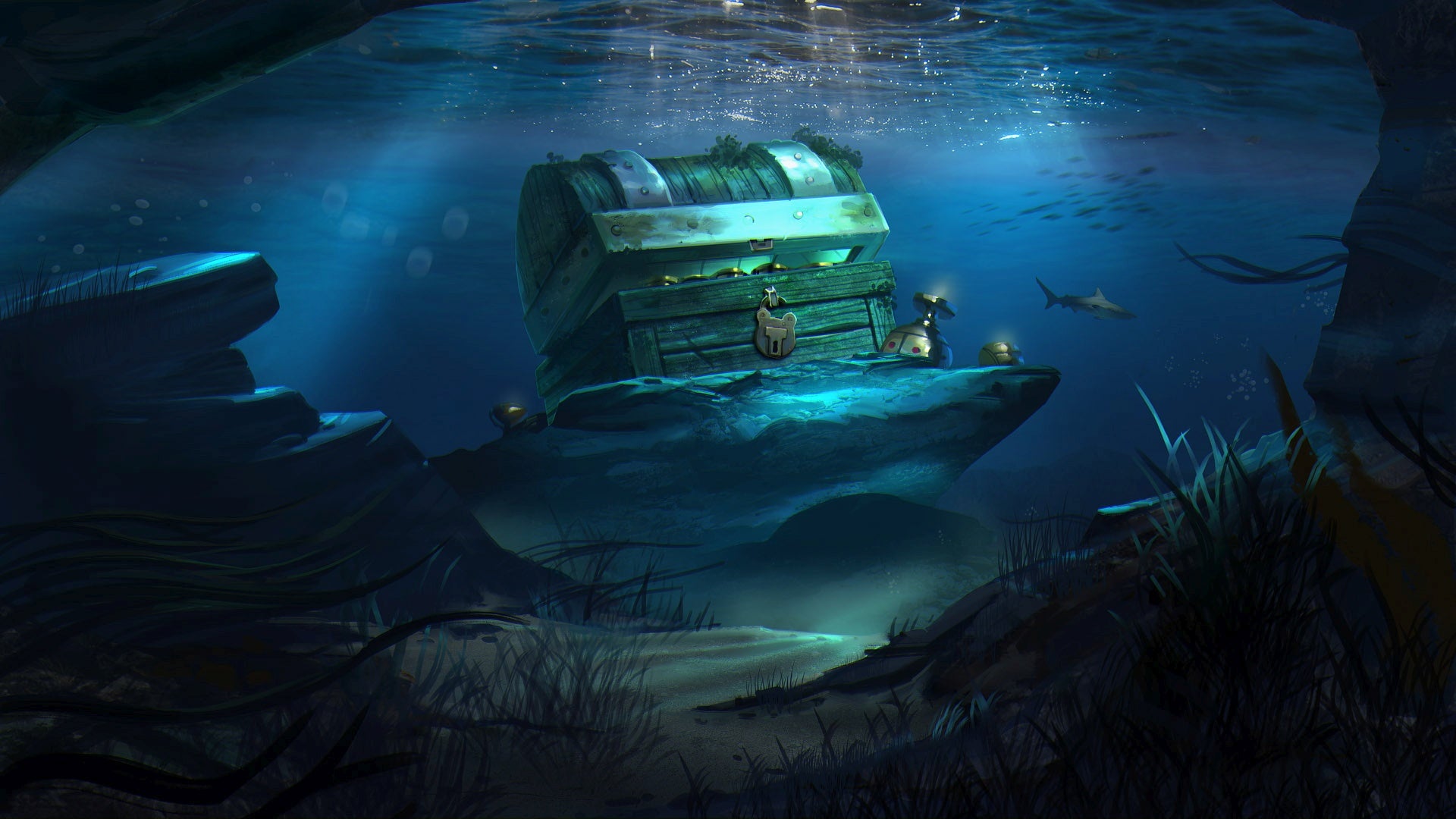 Underwater Treasure Chest