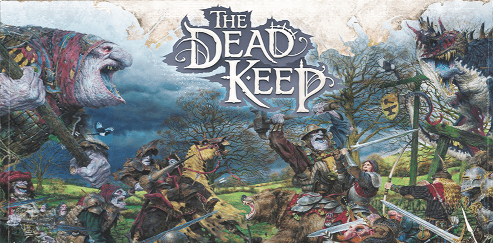 The Dead Keep Board Game Collection Banner