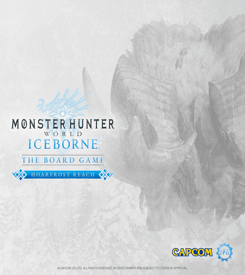 Monster Hunter World Iceborne: The Boad Game Logo