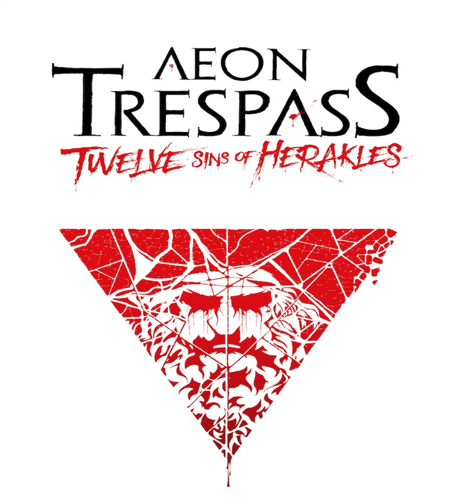 Aeon Trespass Twelve Sins of Herakles Board Game Logo