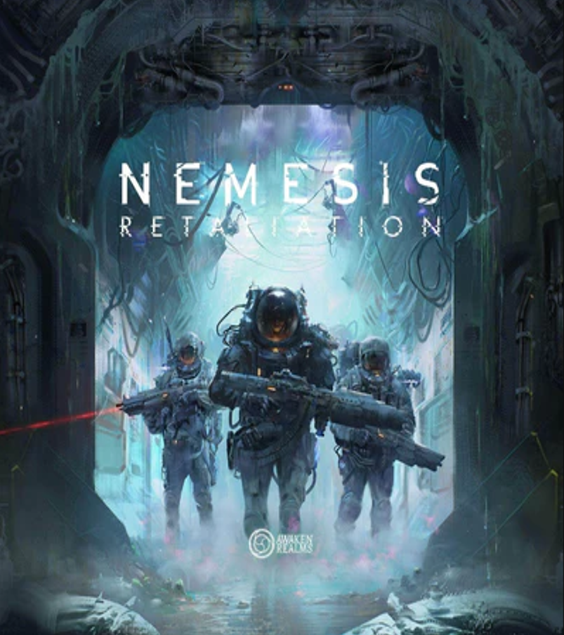 Nemesis Retaliation Board Game Logo