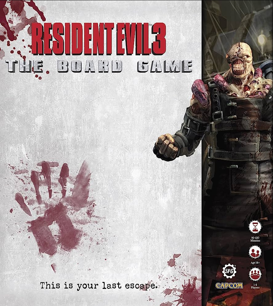 Resident Evil 3: The Board Game Logo