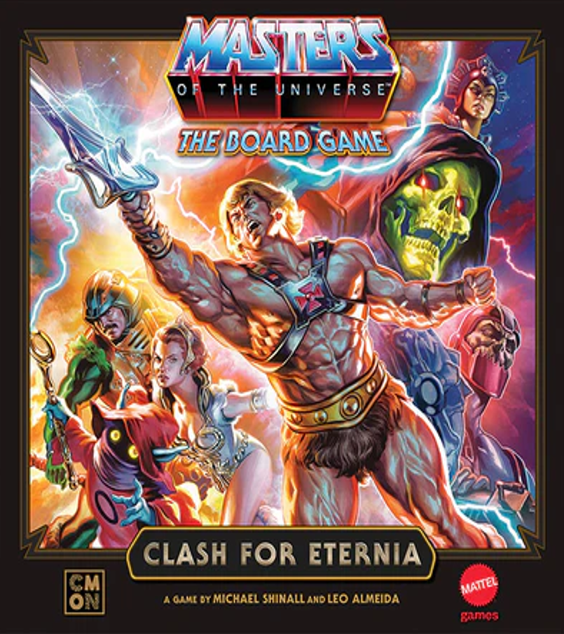Masters of The Universe: The Board Game Clash For Eternia Logo
