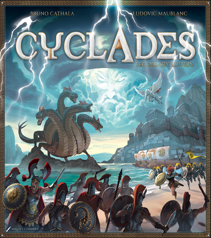 Cyclades Board Game Logo