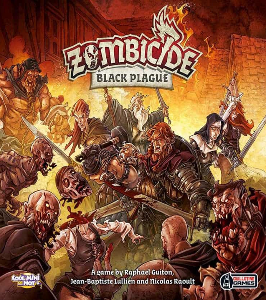 Zombicide: Black Plague Board Game Logo
