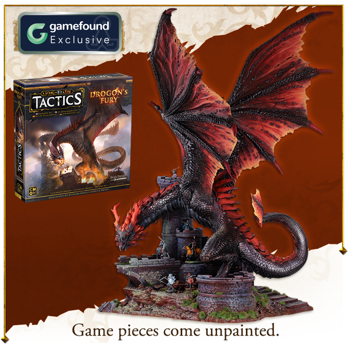 Drogon's Fury Special Expansion (Gamefound Exclusive PRE-ORDER)