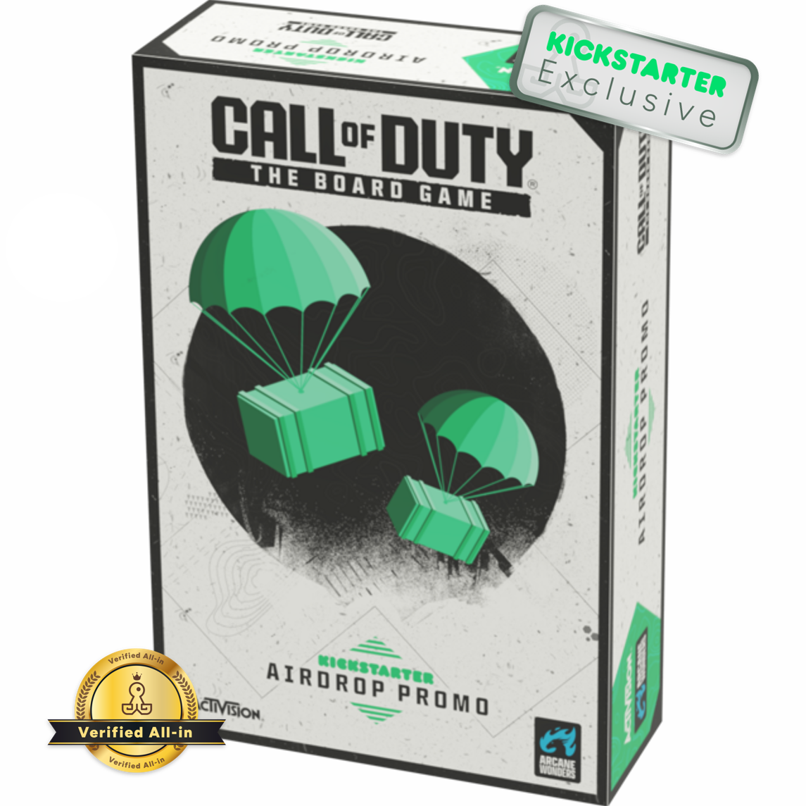 Kickstarter Exclusive Call of Duty: The Board Game Airdrop Promo Box Expansion