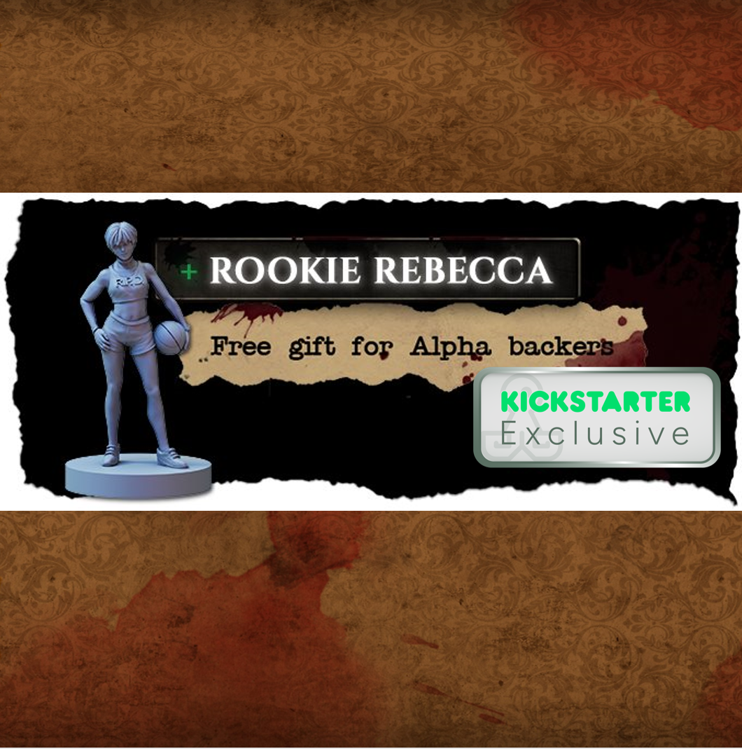 Kickstarter Exclusive Resident Evil: The Board Game Rookie Rebecca