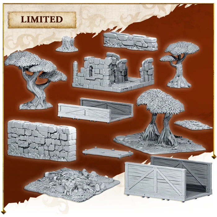 A Song of Ice and Fire: Tactics Board Game Terrain Pack