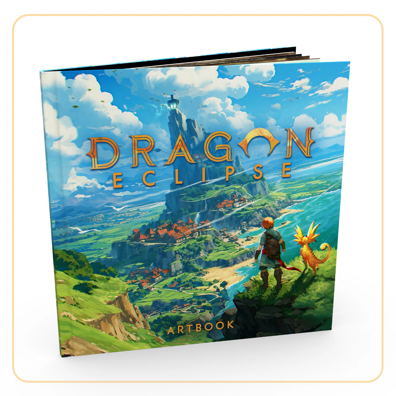 Gamefound Exclusive Dragon Eclipse Board Game Artbook