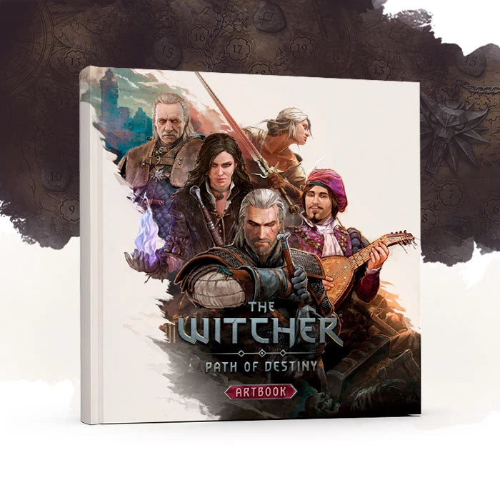 Gamefound Exclusive The Witcher: Path of Destiny Board Game Artbook