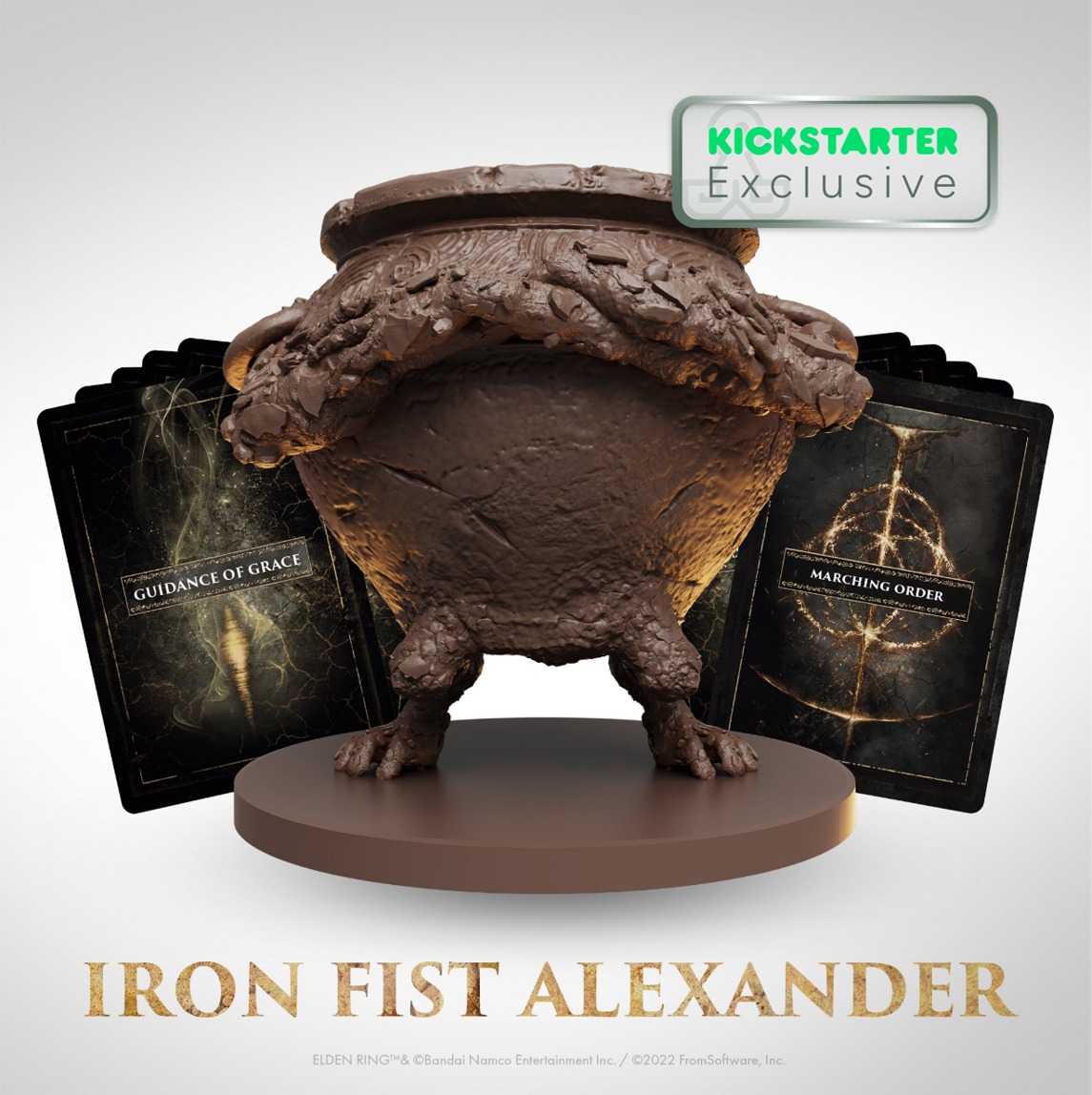 Kickstarter Exclusive Elden Ring: The Board Game Iron Fist Alexander Expansion