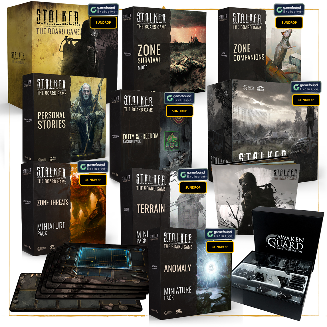Gamefound Exclusive STALKER: The Board Game Heart of the Zone Pledge, Sundrop Edition