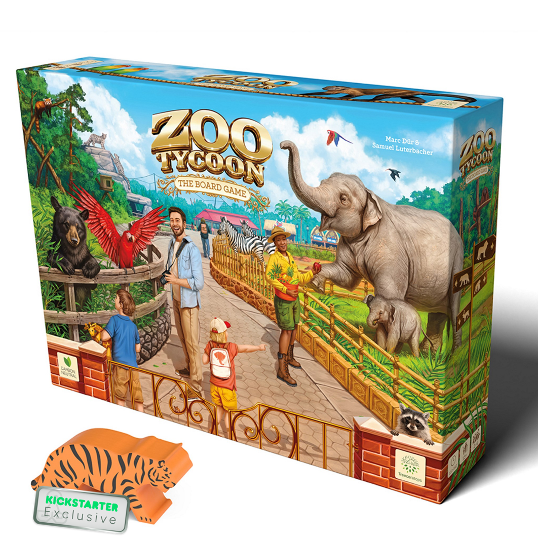 Kickstarter Exclusive Zoo Tycoon: The Board Game Deluxe All-In Pledge
