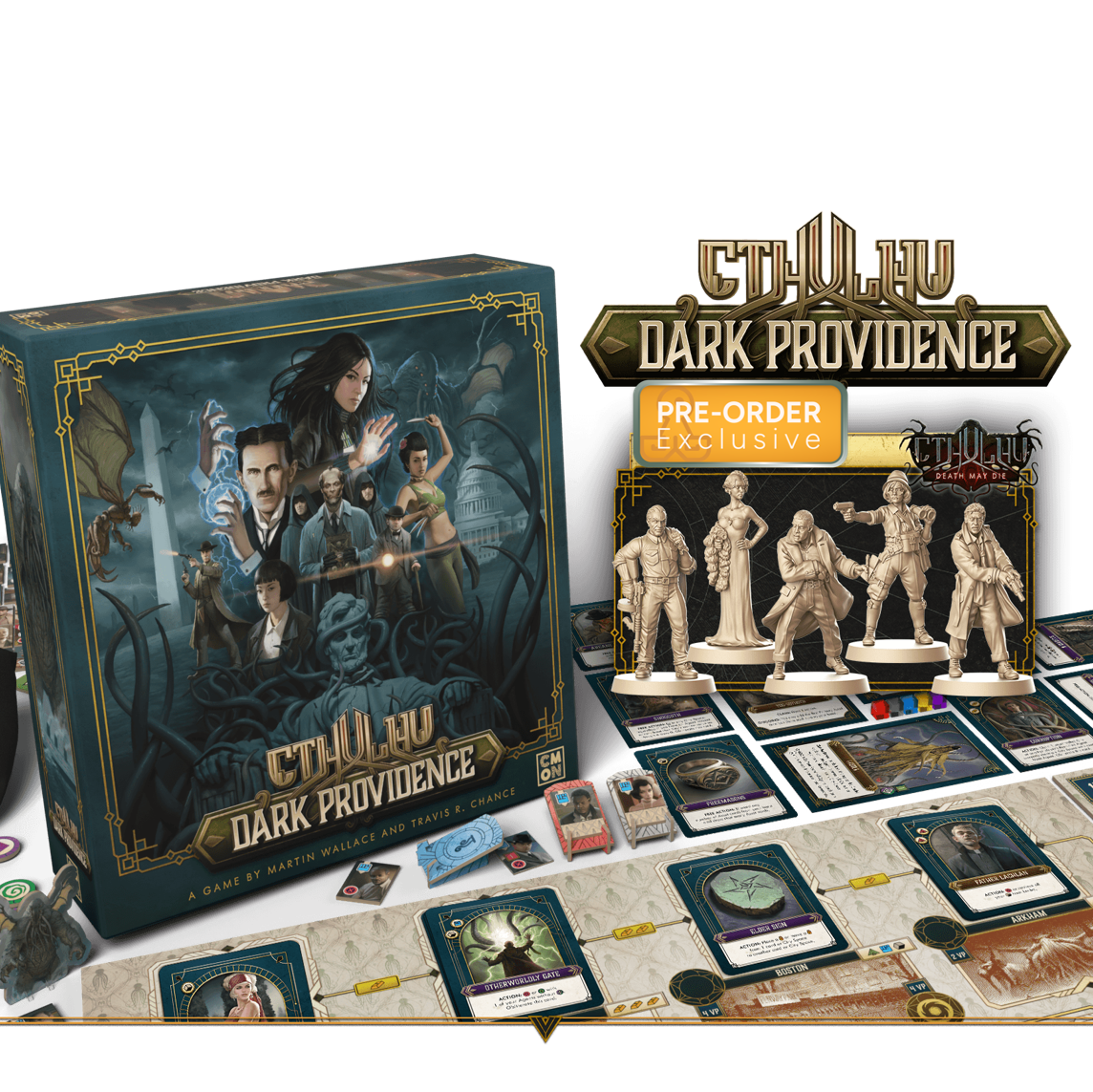 Exclusive Cthulhu: Dark Providence Board Game Overview