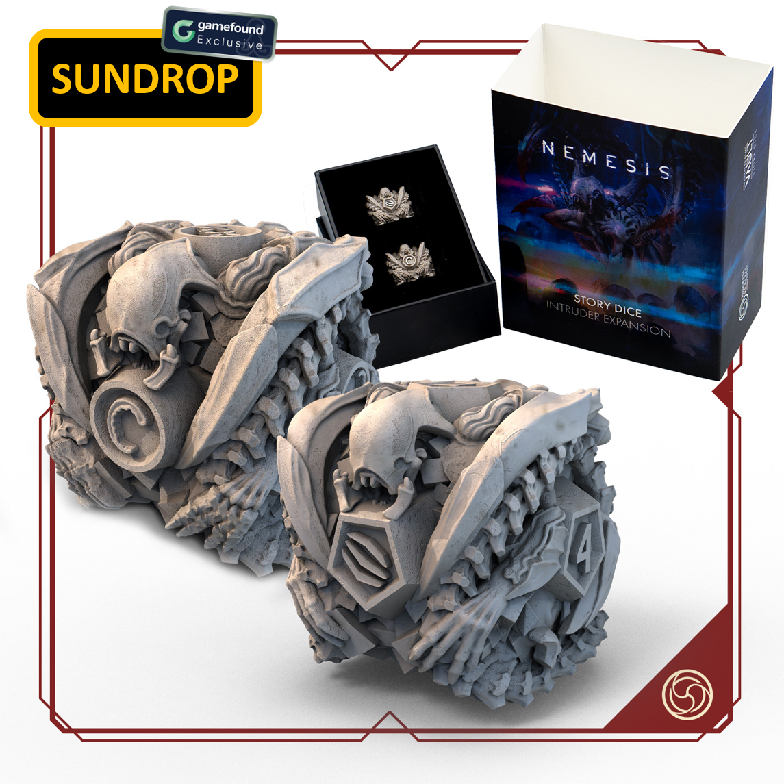 Story Dice Intruder Expansion [SUNDROP] (Gamefound Exclusive)