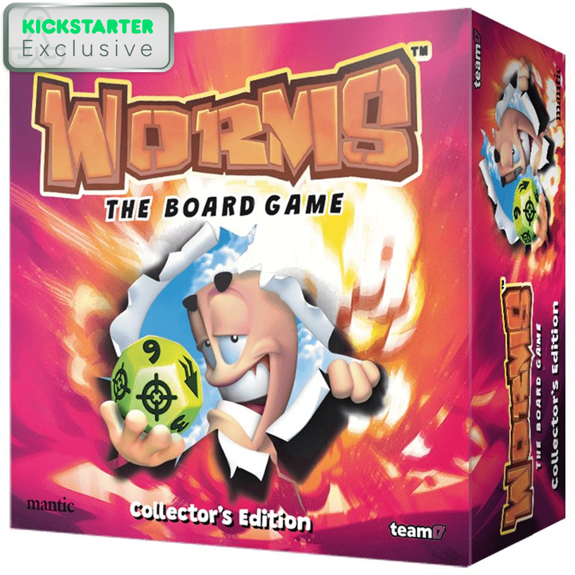 Worms: The Board Game Armageddon All-In Pledge (Includes All Kickstarter Exclusive Content)