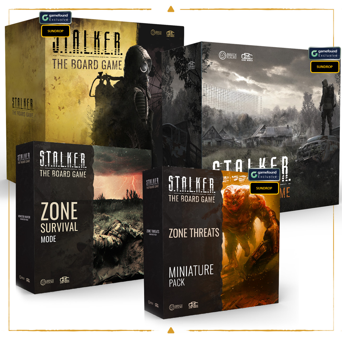 S.T.A.L.K.E.R. The Board Game Adventurer Pledge [SUNDROP] (Gamefound Exclusive PRE-ORDER)