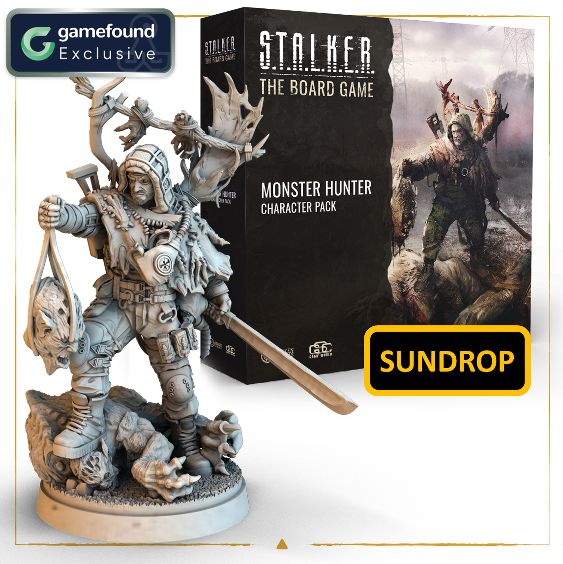 Gamefound Exclusive STALKER: The Board Game Monster Hunter Expansion, sundrop edition