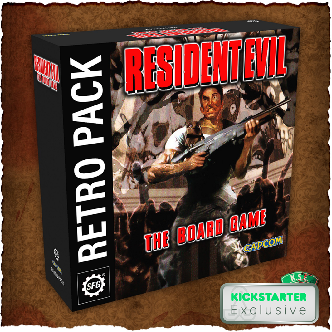 Kickstarter Exclusive Resident Evil: The Board Game Retro Pack Expansion