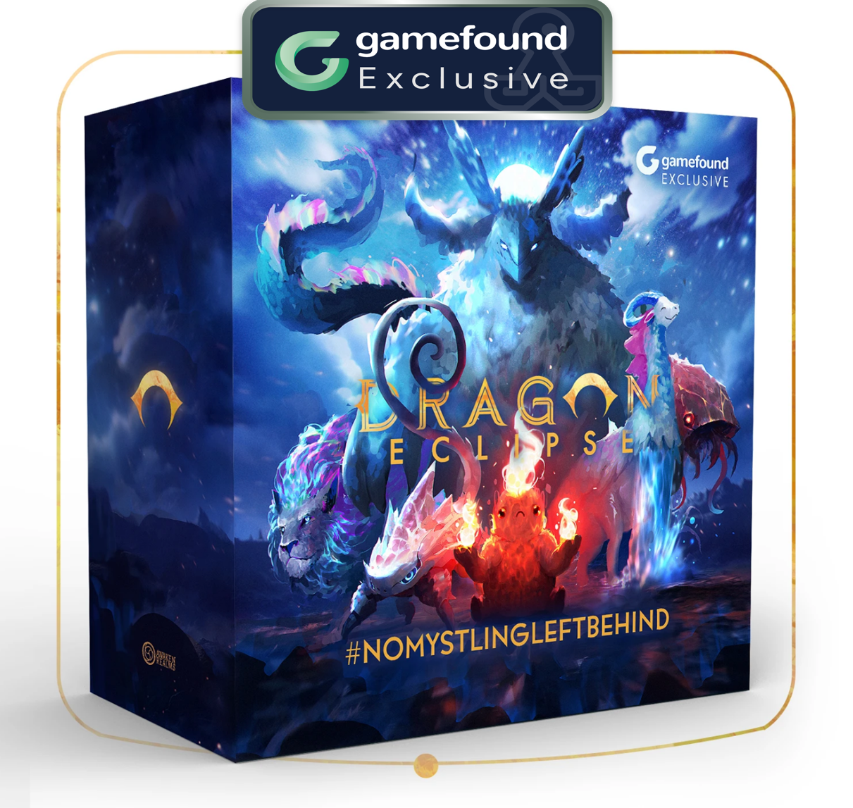 Gamefound Exclusive Dragon Eclipse Board Game 6 Mystlings Set Expansion