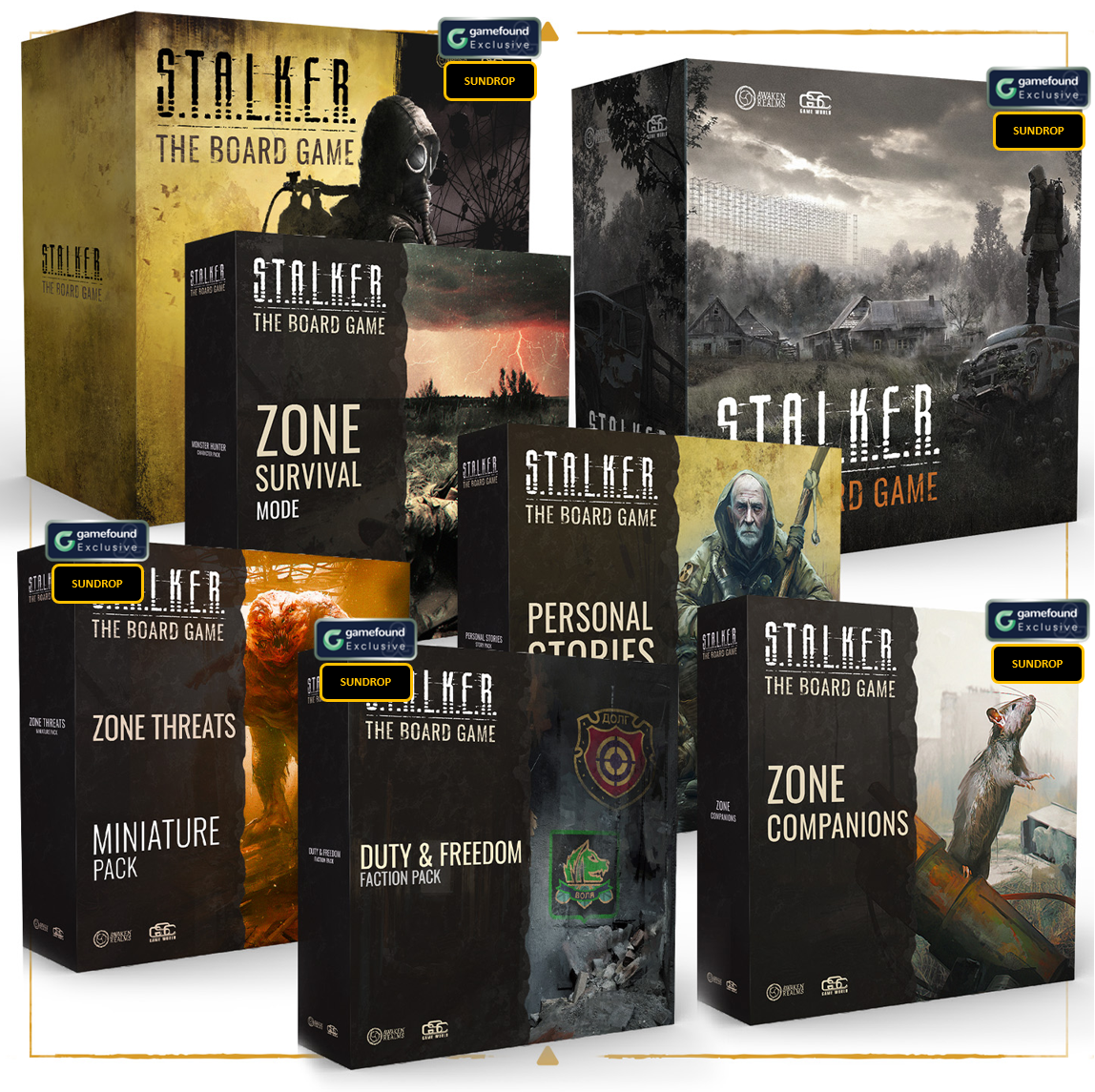 Gamefound Exclusive STALKER: The Board Game veteran pledge