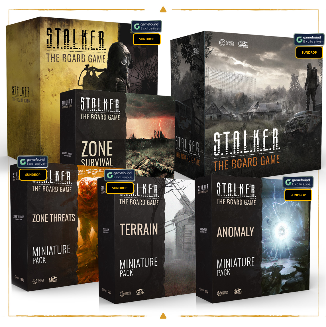 Gamefound Exclusive STALKER: The Board Game Explorer Pledge, sundrop edition