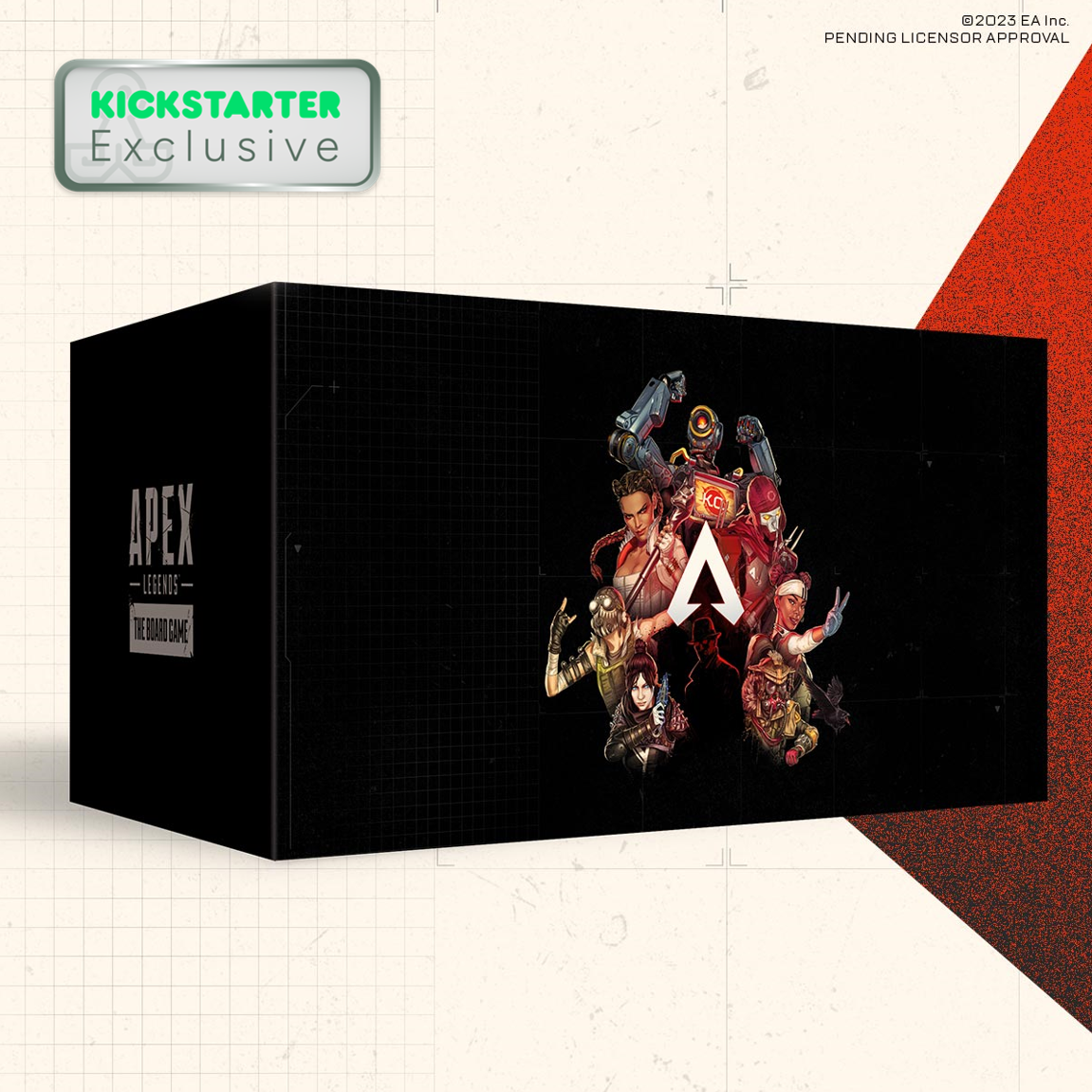 Kickstarter Exclusive Apex Legends: The Board Game Legendary Storage Big Box