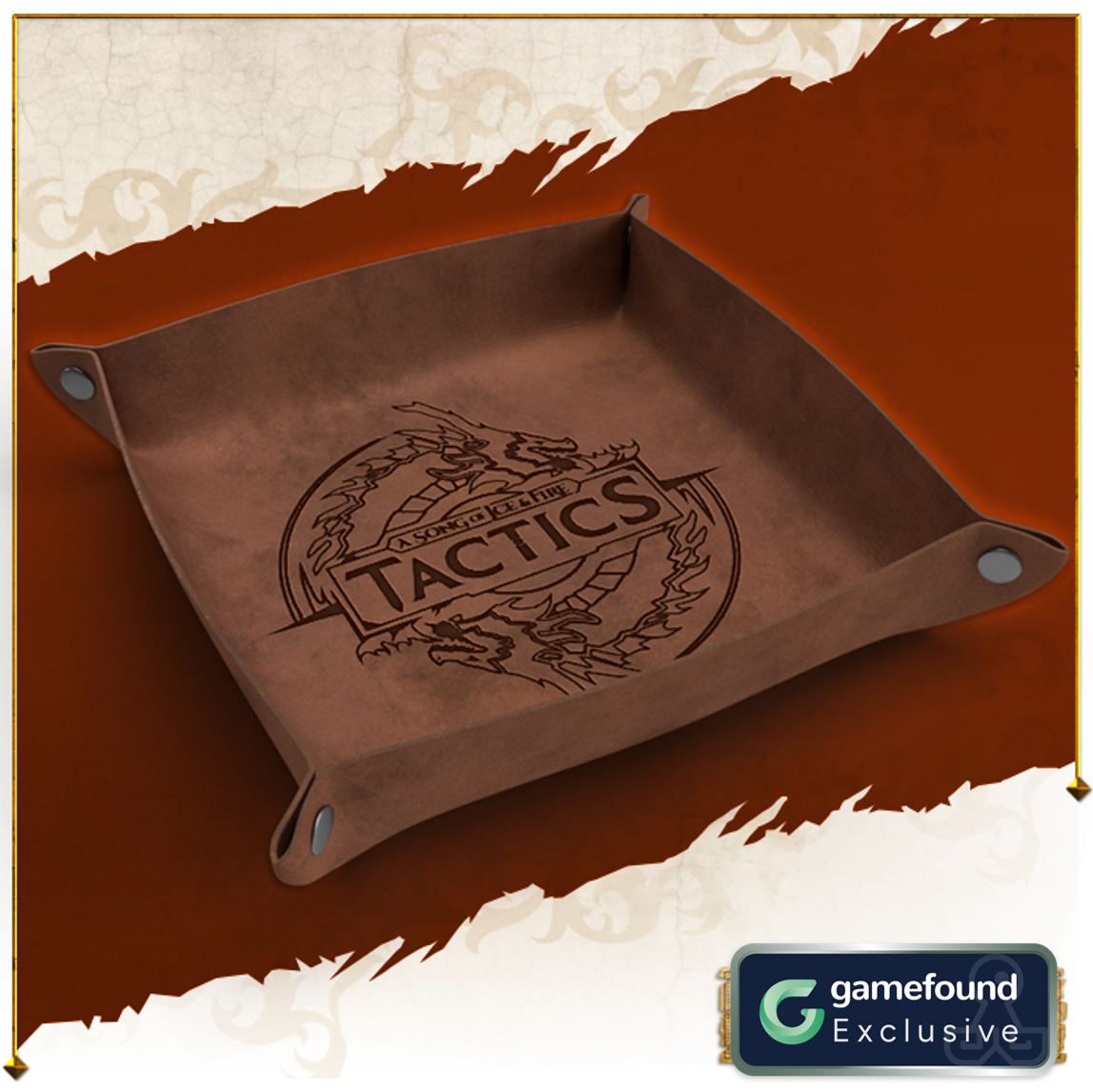 Crowdfunding Exclusive A Song of Ice and Fire: Tactics Board Game Foldable Dice Tray