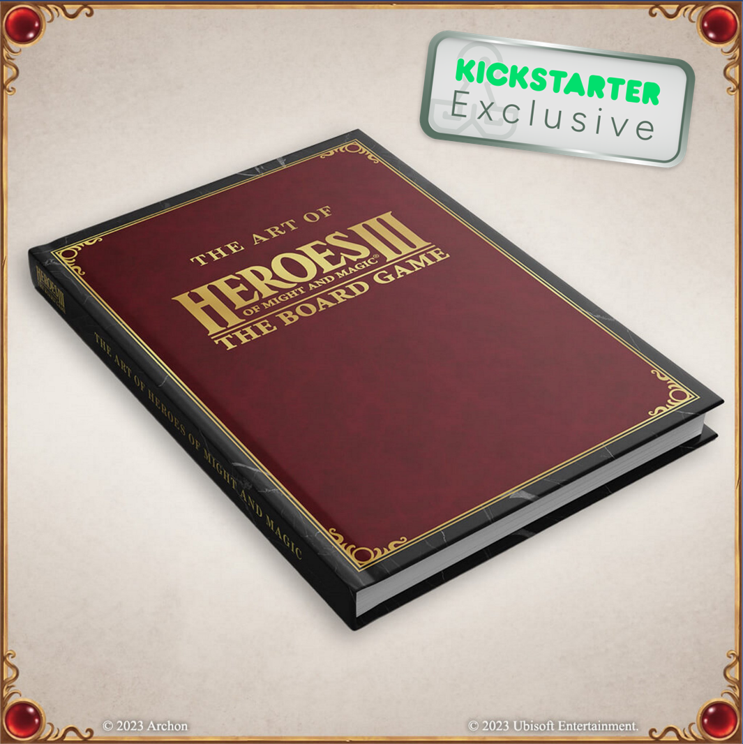 Kickstarter Exclusive Heroes of Might and Magic 3: The Board Game Artbook