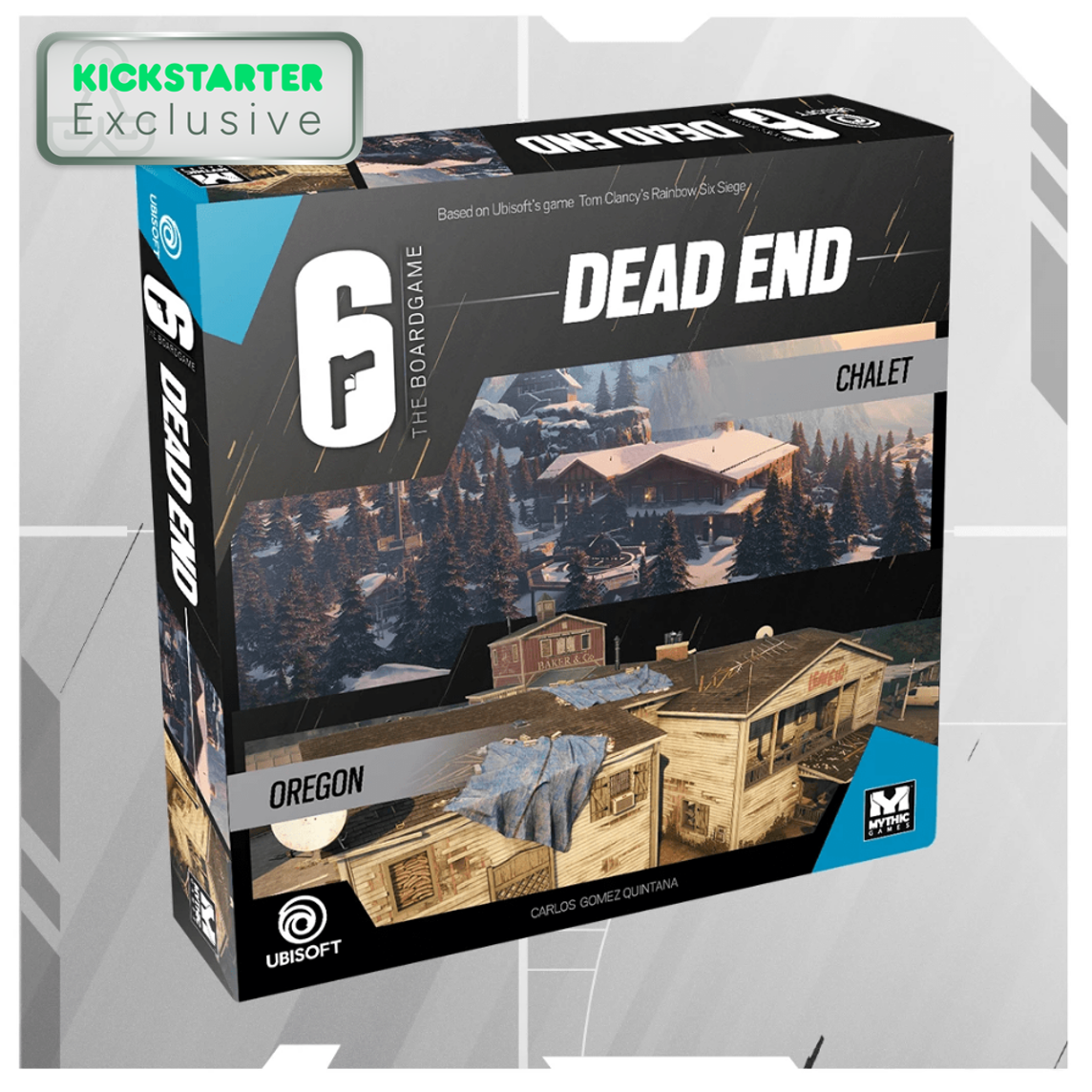 Kickstarter Exclusive Map Pack 2 - Dead End Expansion From 6: Siege - The Board Game