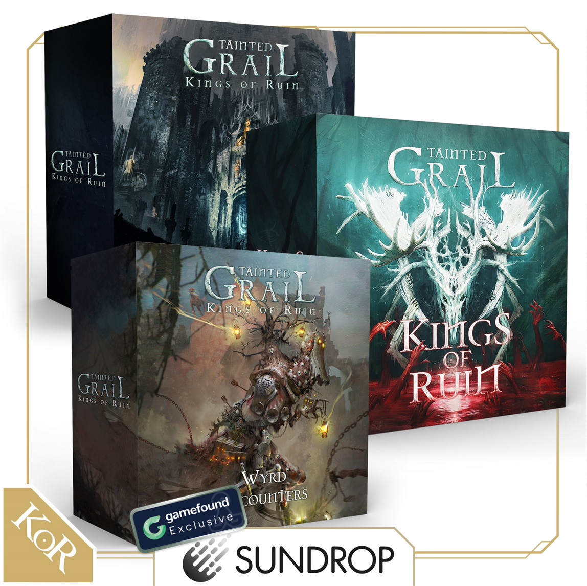 Gamefound Exclusive Tainted Grail Excalibur Pledge, Sundrop Edition