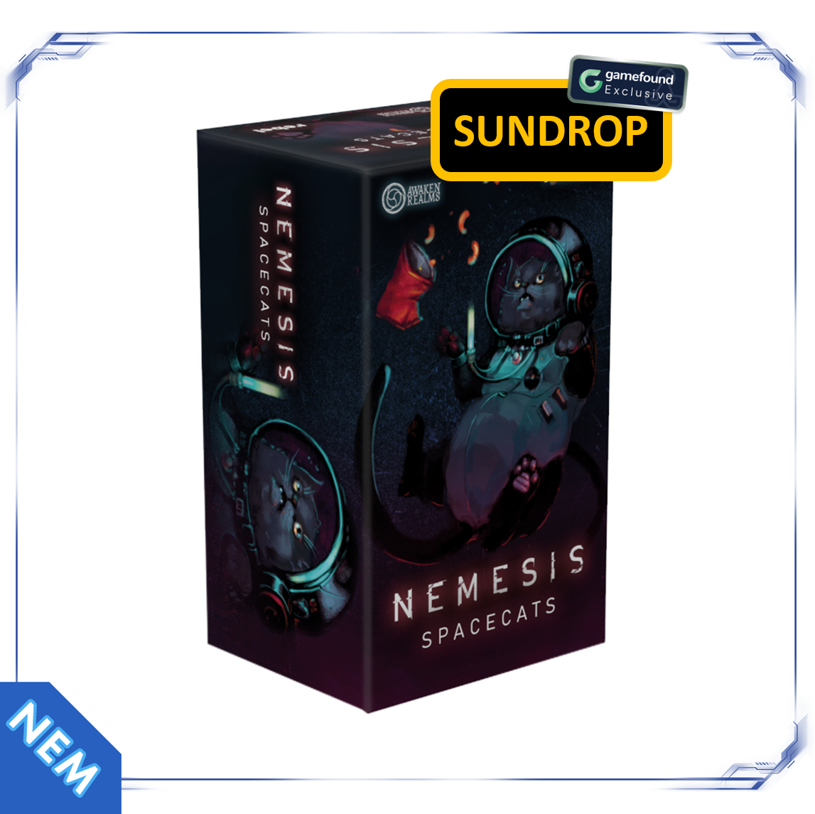 Nemesis: Classic Space Cats [SUNDROP] (Gamefound Exclusive)