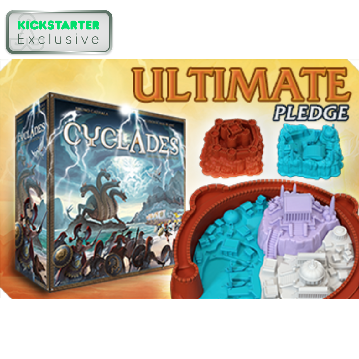 Kickstarter Exclusive Cyclades Legendary Edition Verified All-In Pledge