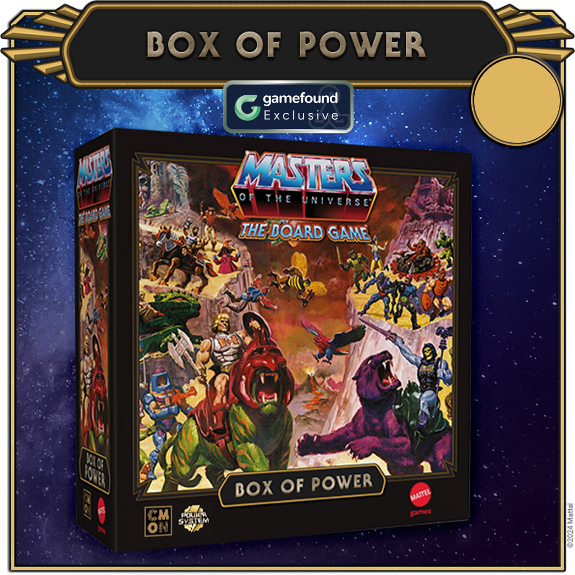Crowdfunding Exclusive Masters of The Universe: The Board Game - Clash For Eternia Box of Power Expansion
