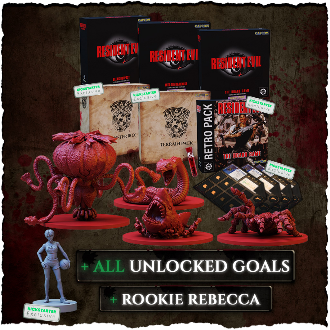 Kickstarter Exclusive Resident Evil: The Board Game Alpha All-In Pledge