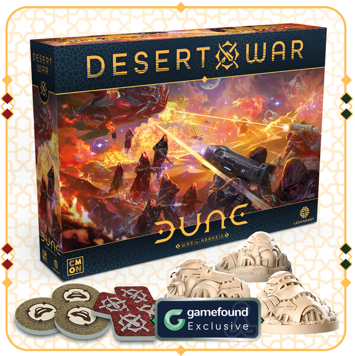 Desert War Expansion (Gamefound Exclusive PRE-ORDER)