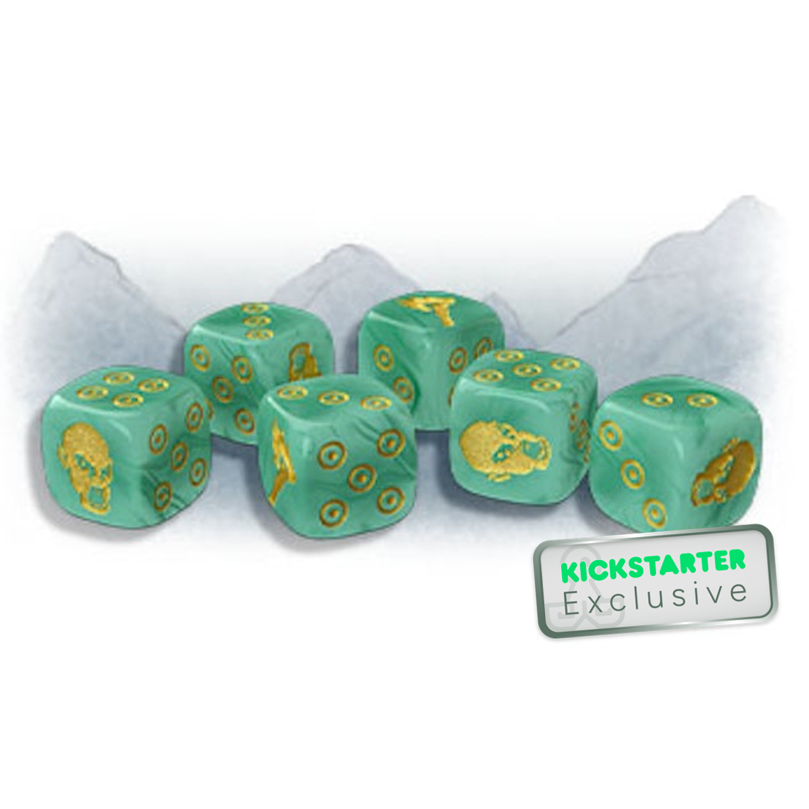 Jade Dice (Kickstarter Exclusive PRE-ORDER)