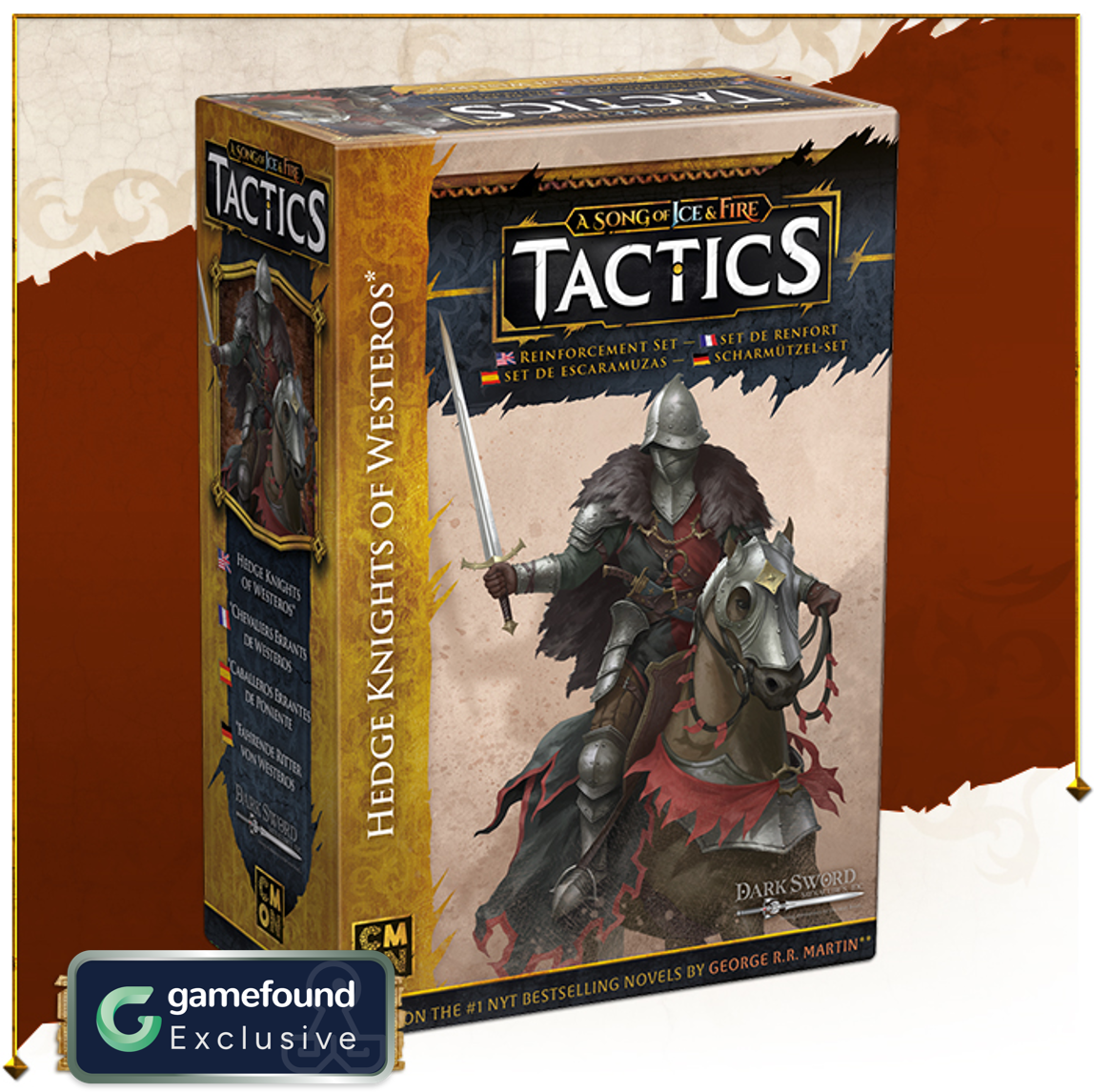 Crowdfunding Exclusive A Song of Ice and Fire: Tactics Hedge Knights of Westeros Expansion