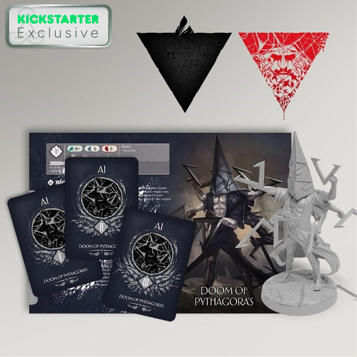 Kickstarter Exclusive Aeon Trespass Board Game, Doom of Pythagoras Nemesis Expansion