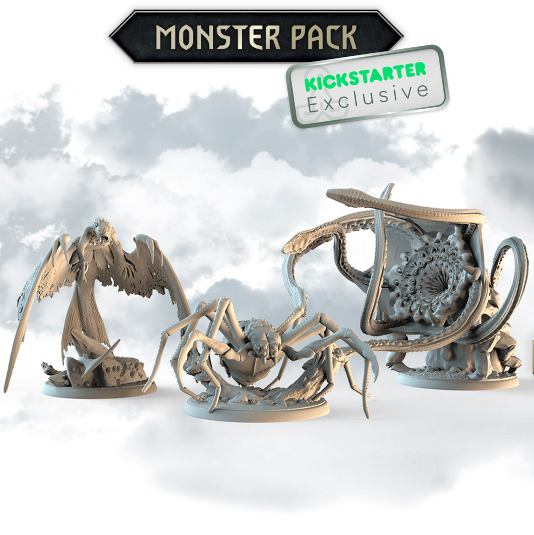 Kickstarter Exclusive The Witcher: Old World Board Game Monster Pack