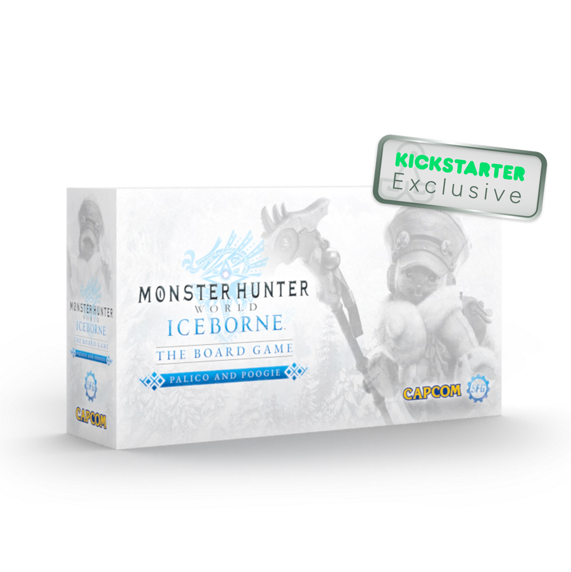 Kickstarter Exclusive Monster Hunter World Iceborne: The Board Game Palico and Poogie Expansion