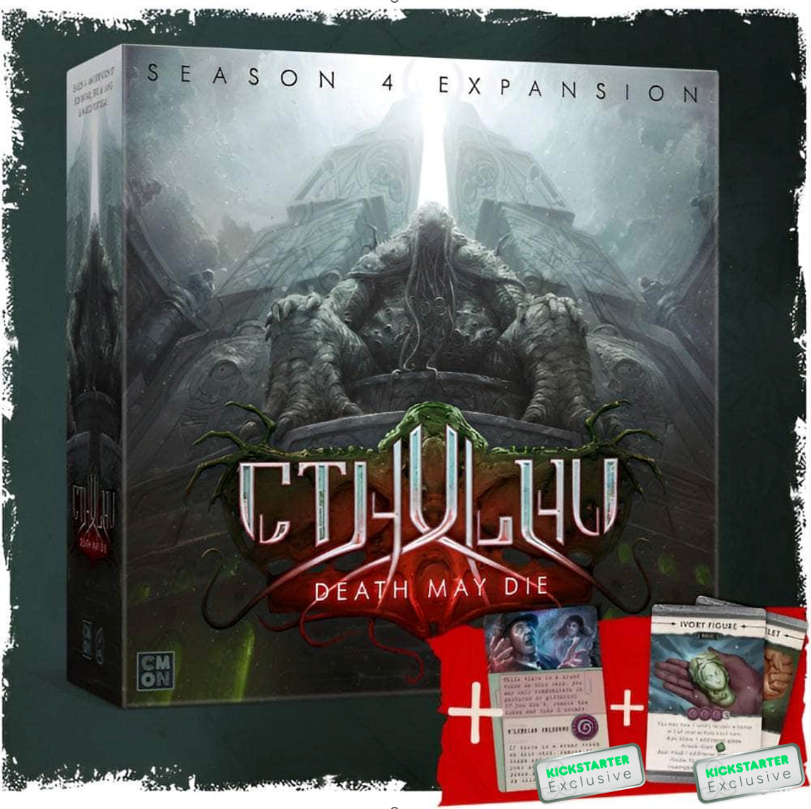 Cthulhu: Death May Die Fear of The Unknown Season 4 Expansion