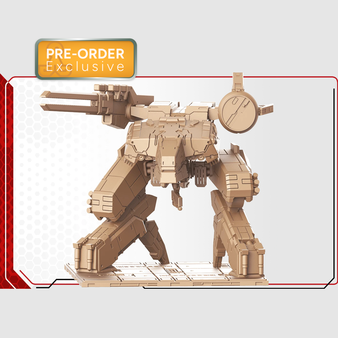 Esclusive Metal Gear Solid: The Board Game - Integral Edition, Metal Gear Rex Miniature