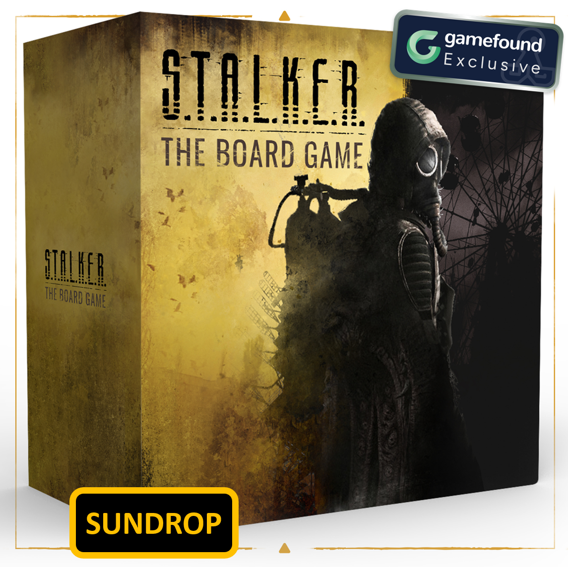 Gamefound Exclusive STALKER: The Board Game core box, sundrop edition