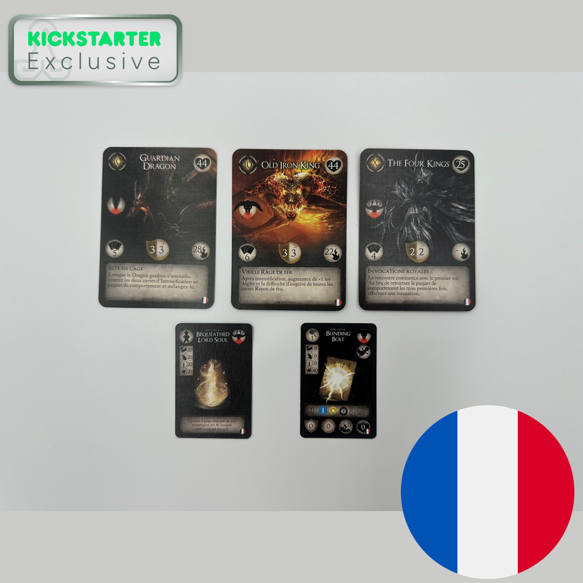 Exclusive Dark Souls: The Board Game French Language Pack Cards Example 2