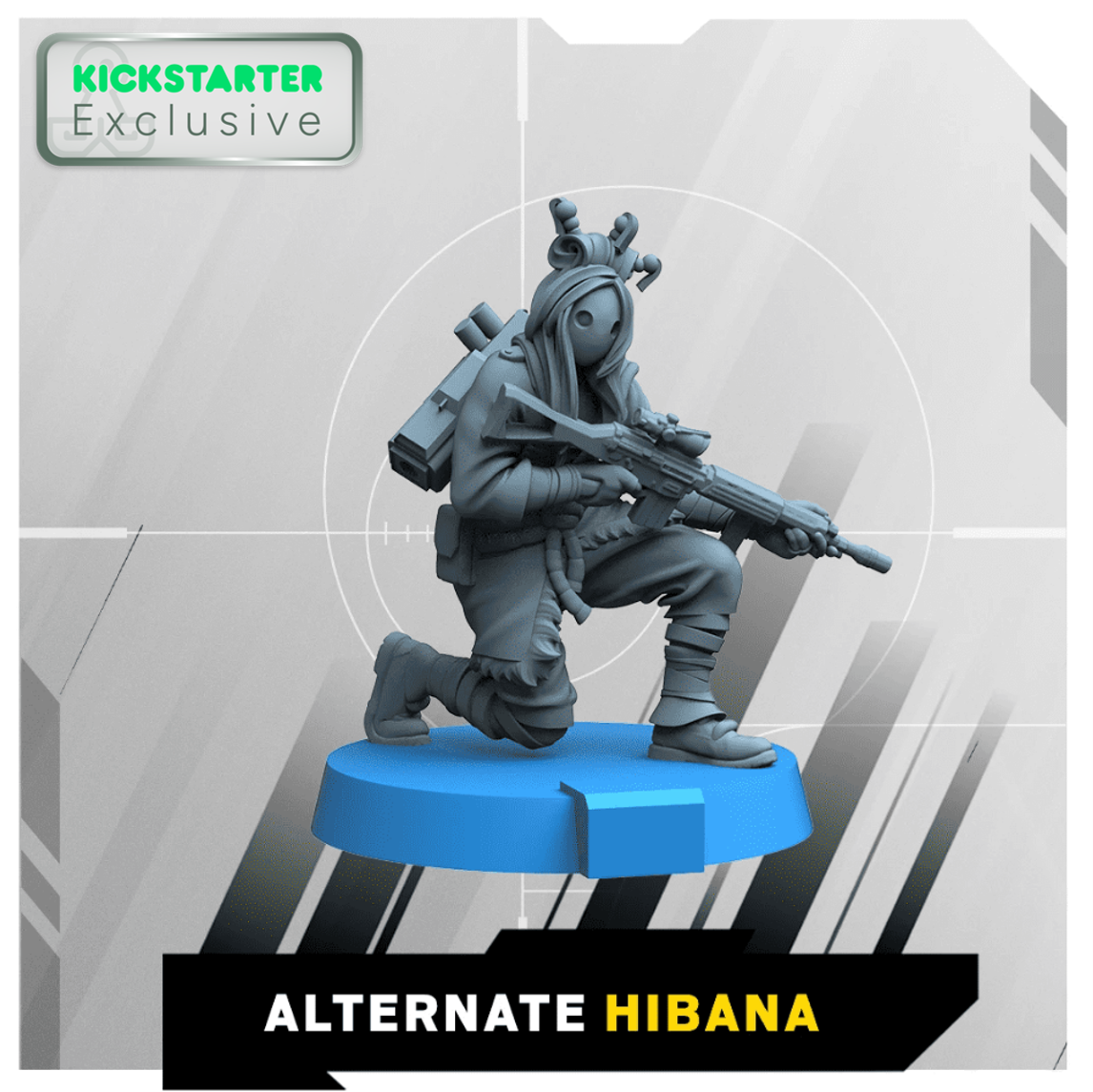 Kickstarter Exclusive Year 1 Expansion, Alternate Hibana Miniature, From 6: Siege - The Board Game