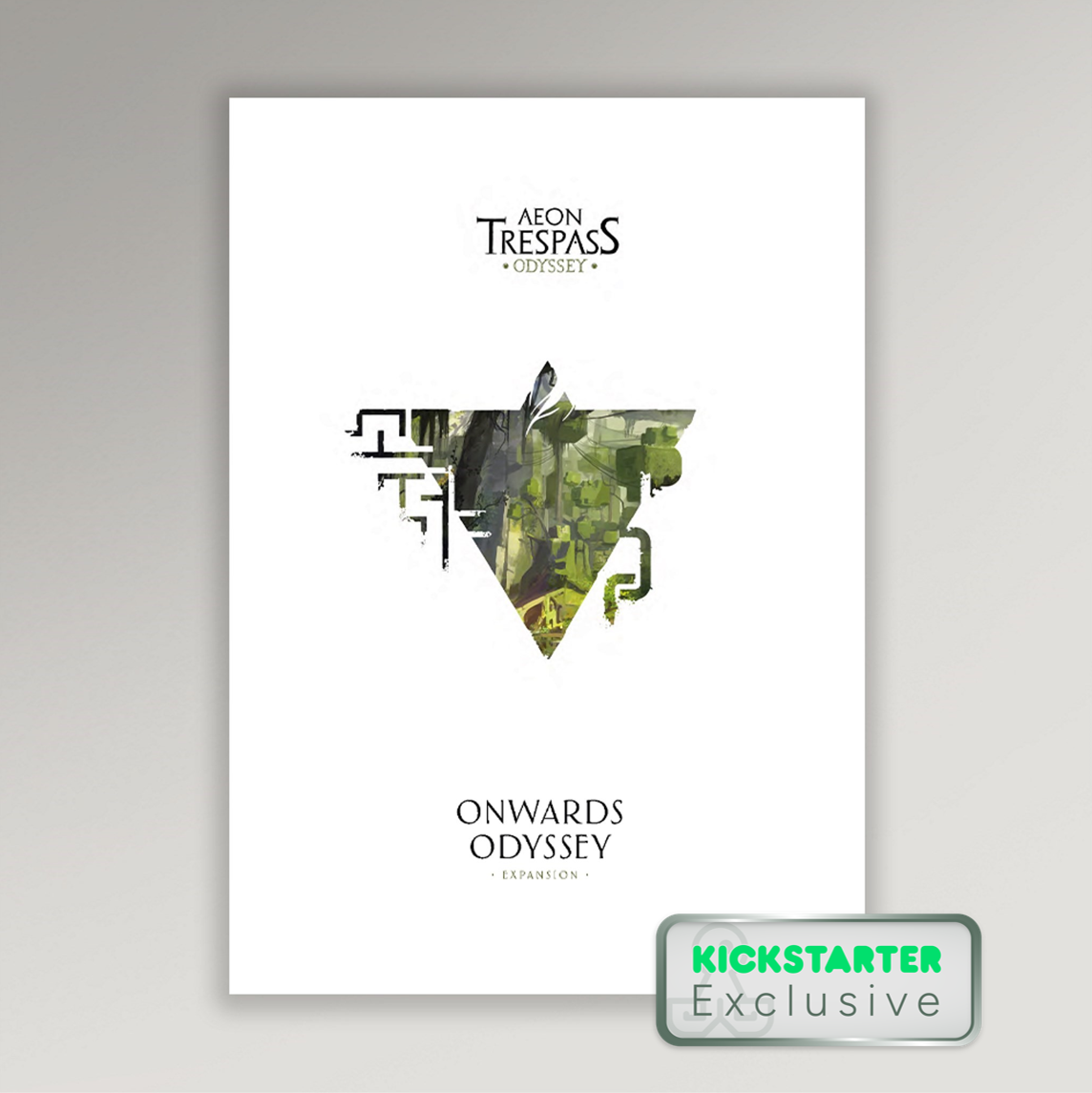 Kickstarter Exclusive Aeon Trespass Odyssey Board Game, Onwards Odyssey Book