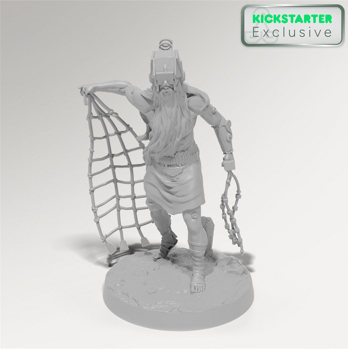 Kickstarter Exclusive Aeon Trespass Board Game, Oldtimer Titan Miniature