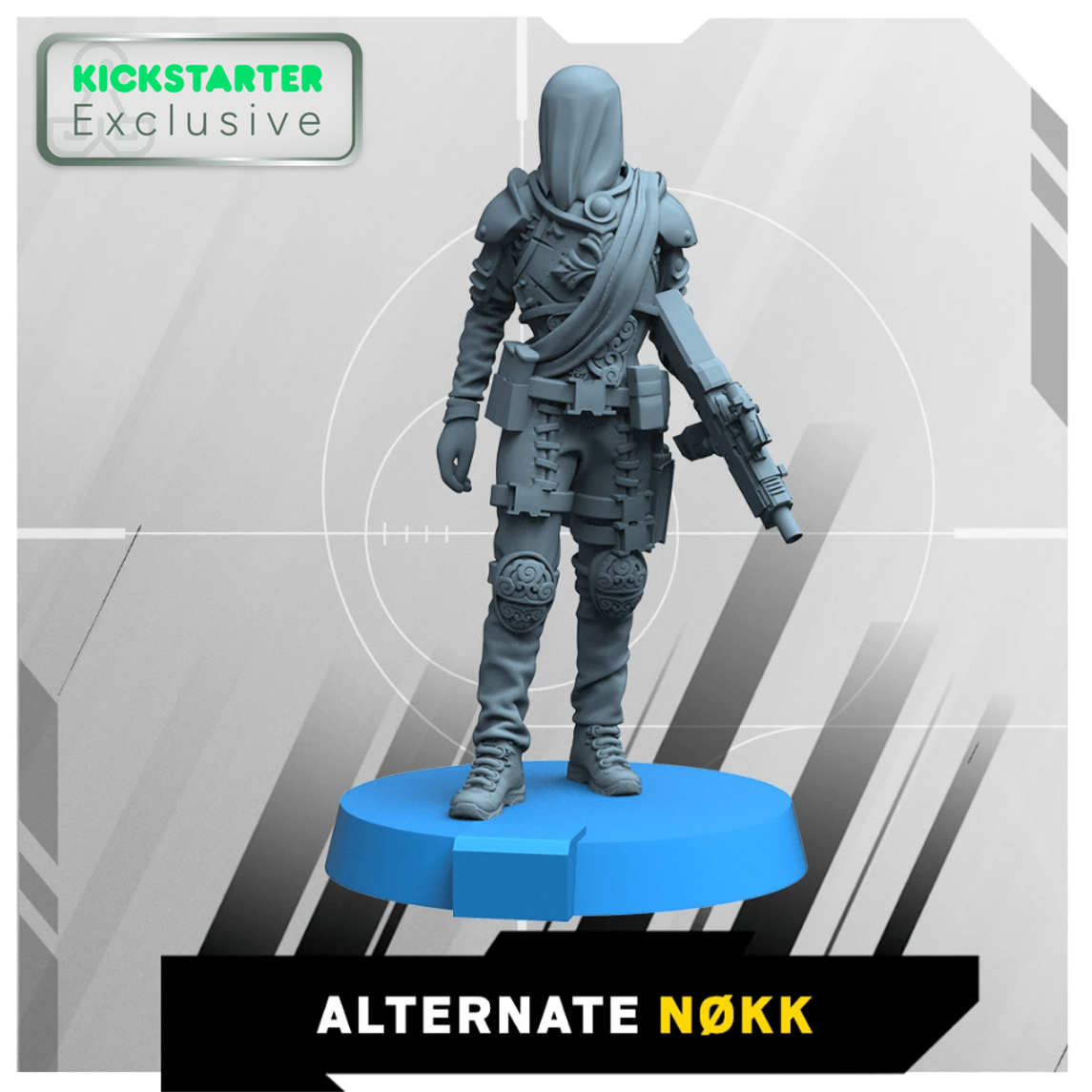 Kickstarter Exclusive Year 4 Expansion, Alternate Nokk Miniature, From 6: Siege - The Board Game